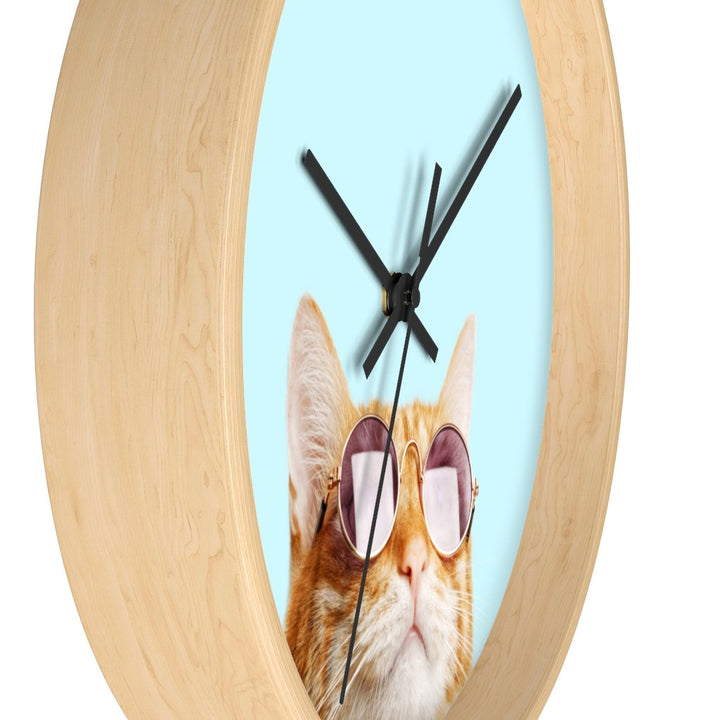 Cat is Alway's Right Wall clock